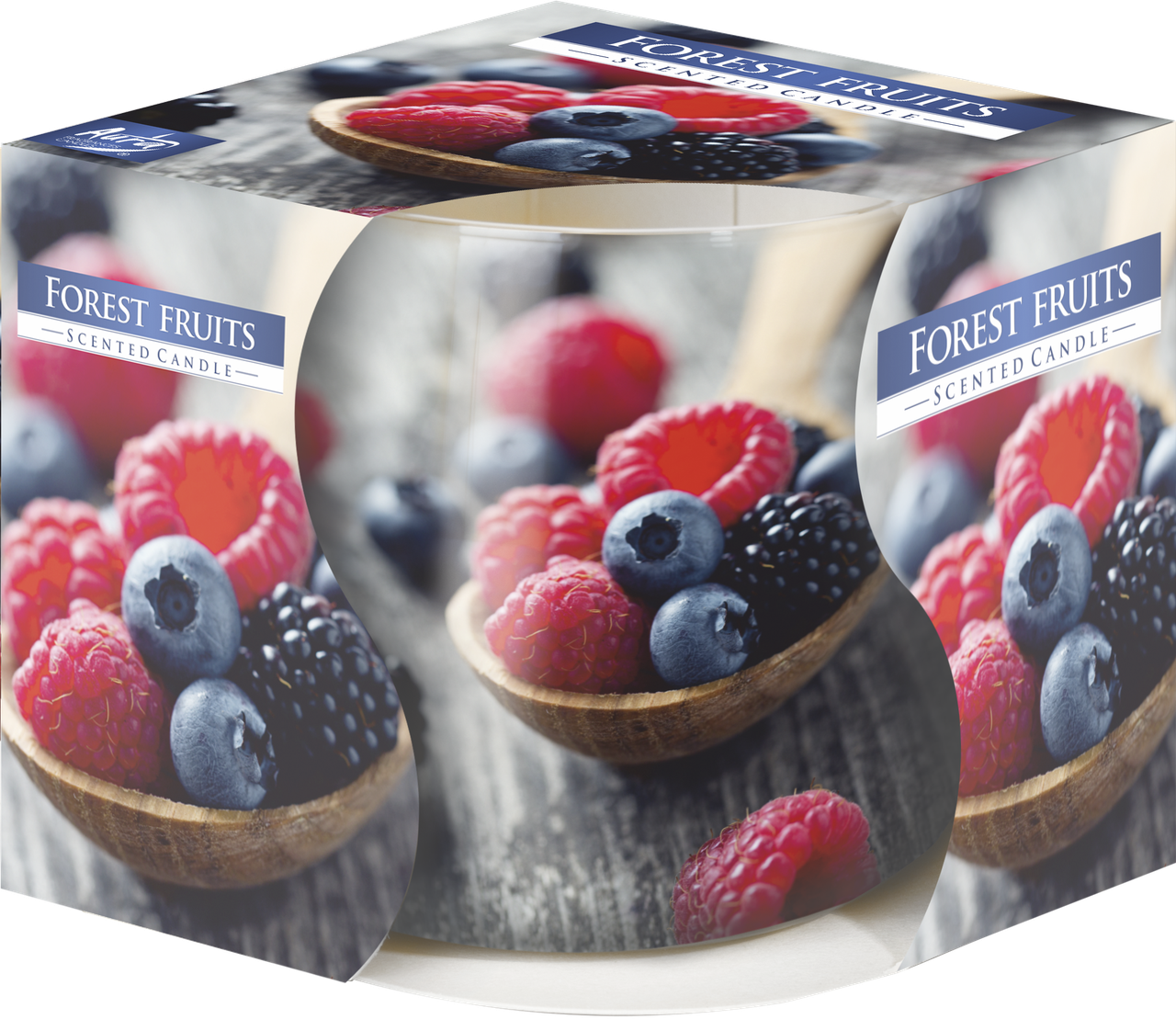 Ароматична свічка в скляному стакані Лісові ягоди (SN 71s-08), фото 1