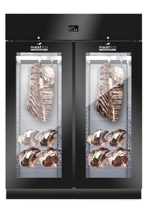 Шафа холодильна Meatico AC9518 STG GREEN MEAT 1500 BLACK