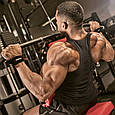 Лямки для тяги RDX S4 Gym Cotton Gel Straps Red Plus, фото 9