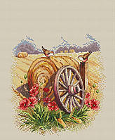 Набір для вишивки хрестиком Комод "Маки- маківоньки, золоті голівоньки" OD-040N-R