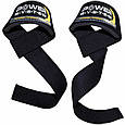 Лямки для тяги Power System PS-3400 Power Straps Black/Yellow, фото 4