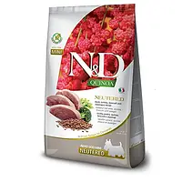 Сухий беззерновий корм для стерилізованих собак малих порід Farmina MINI з качкою 2.5 кг