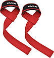 Лямки для тяги RDX W1 Gym Single Strap Red Plus, фото 3