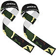Лямки для тяги RDX W1 Gym Single Strap Camo Green Plus, фото 3