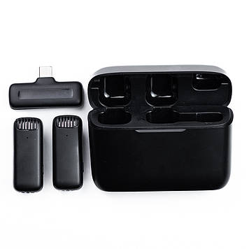 Петлічка для телефону бездротова набір 2 шт блютуз мікрофон петличний з шумозаглушенням HP176096