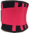 Пояс компресійний MadMax MFA-277 Slimming belt Black/rubine red M, фото 9