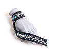 Лямки для тяги MadMax Camo Power Wrist Straps Camo/Light Blue, фото 4