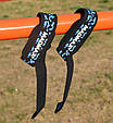 Лямки для тяги MadMax Camo Power Wrist Straps Camo/Light Blue, фото 7
