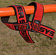 Лямки для тяги Power System PS-3401 Lifting Straps Duplex Black/Red, фото 6