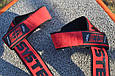 Лямки для тяги Power System PS-3401 Lifting Straps Duplex Black/Red, фото 11