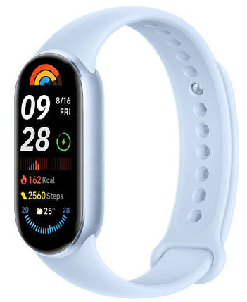 Фітнес-браслет Xiaomi Mi Band 9 Arctic Blue (BHR8346GL) UA, фото 1
