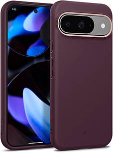 Чохол Caseology Nano Pop Burgundy Bean для Google Pixel 9 / 9 Pro