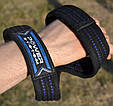 Лямки для тяги (вісмірка) Power System PS-3405 Figure 8 Black/Blue S/M, фото 6