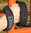 Лямки для тяги (вісмірка) Power System PS-3405 Figure 8 Black/Blue S/M, фото 8