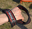 Лямки для тяги (вісмірка) Power System PS-3405 Figure 8 Black/Red L/XL, фото 8