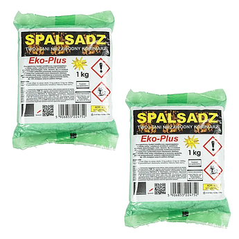 Засіб для чищення димоходів Spalsadz Eco-Plus Оригінал Польща 2 кг