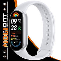 Фітнес-браслет Xiaomi Mi Band 9 Glacier Silver (BHR8340GL) UA