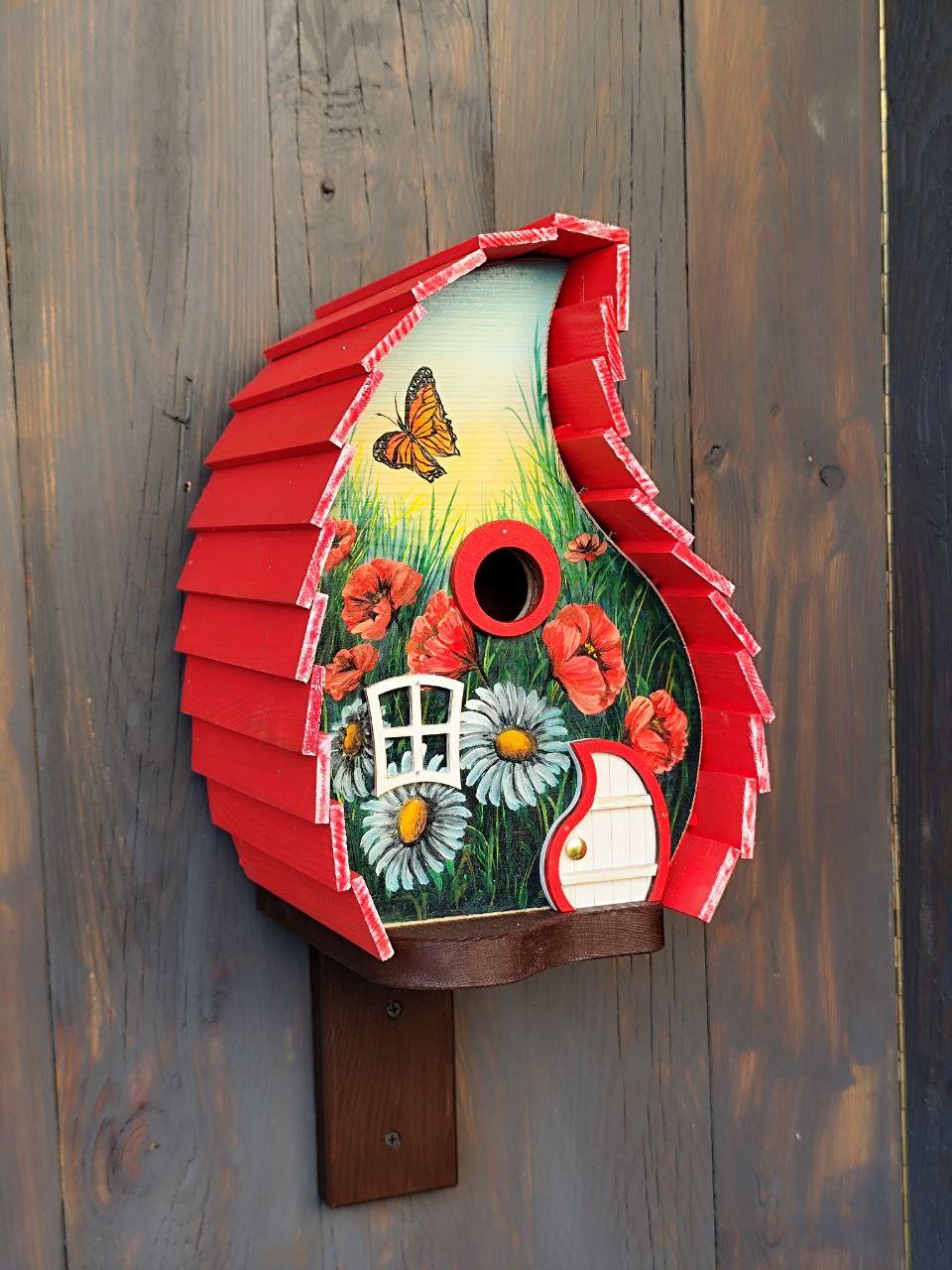 Будинок для птахів "Маки"
