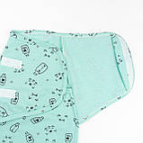 Пелюшка-кокон футер на липучці Milk menthol, фото 2