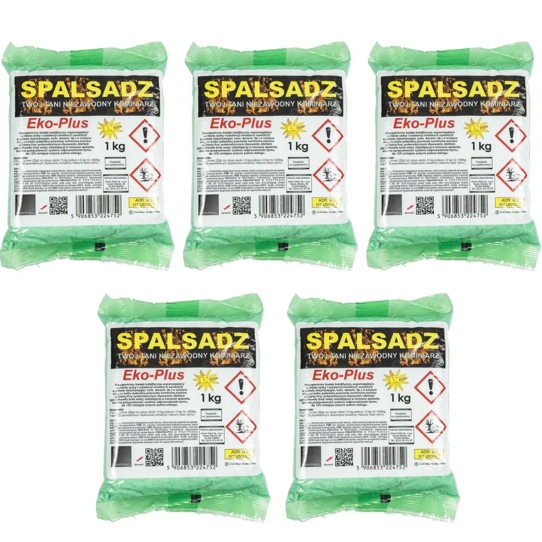 Засіб для чищення димоходів Spalsadz Eco-Plus Оригінал Польща 5 кг