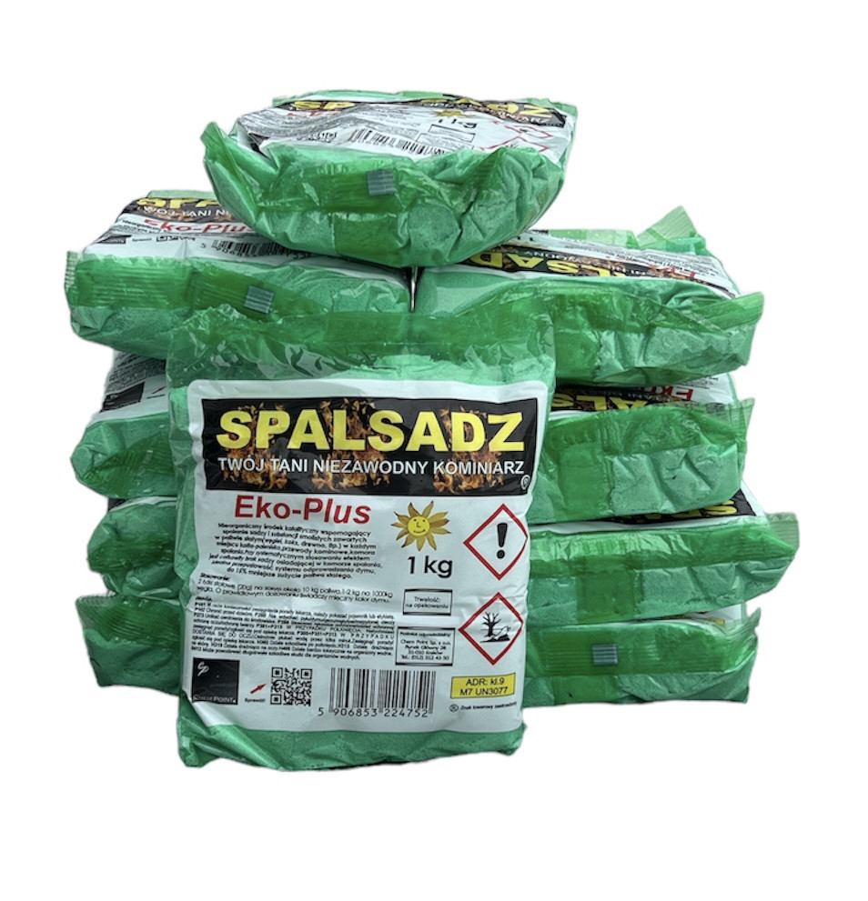 Засіб для чищення димоходів Spalsadz Eco-Plus Оригінал Польща 10 кг