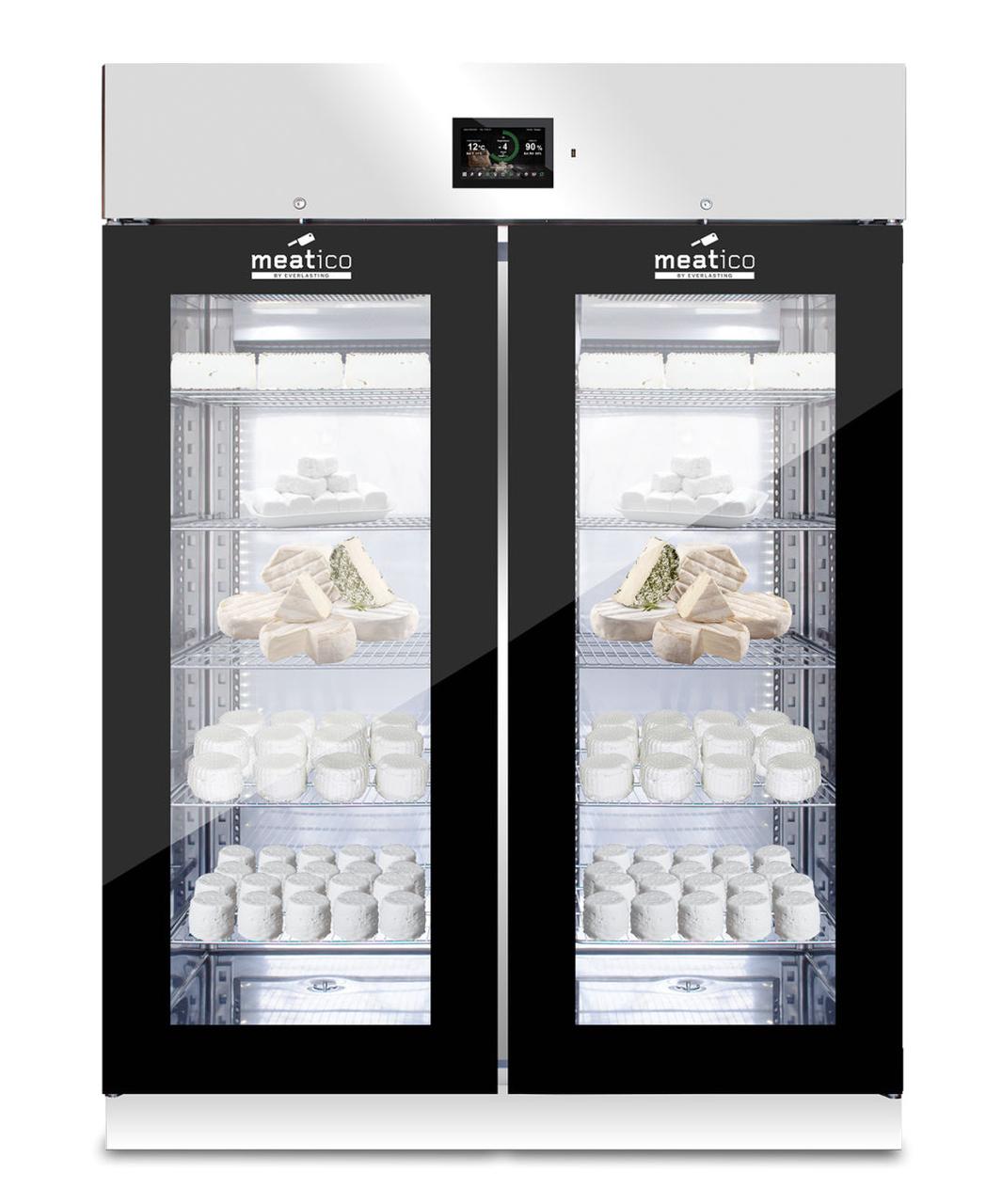Шафа холодильна Meatico AC8613 STG GREEN ALL 1500 GLASS CF