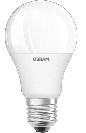 Лампочка енергозберігаюча світлодіодна OSRAM на пульті E27 LED 9 Вт 2 шт. N, фото 3