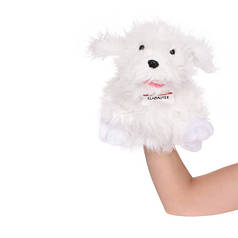 Лялька рукавичка іграшка на руку Собачка Klabauter goki (Niz15527)
