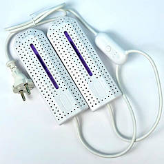 Сушарка для взуття з ультрафіолетом та таймером Shoes Dryer White (N020779)