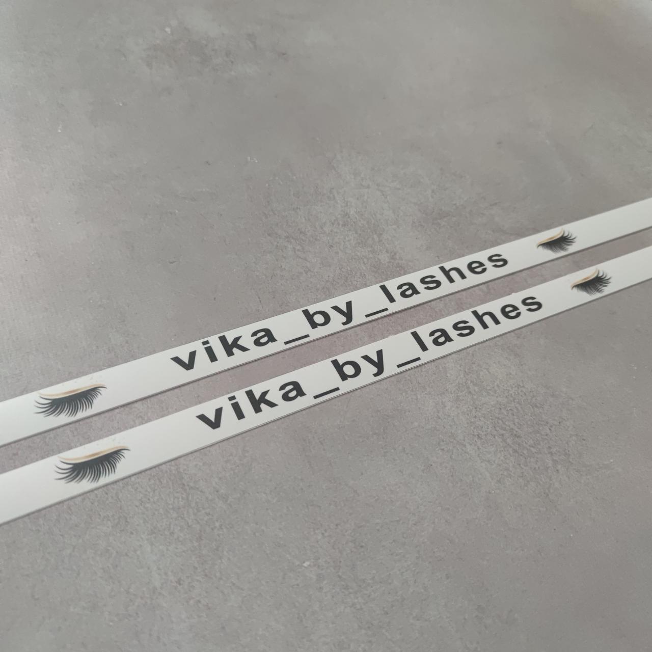 Наклейка на авторамку з вашим лого та ніком