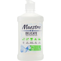 Гель для прання Мaestro господарське рідке мило Delicate 500 мл (4820195505090), фото 1