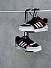 Чоловічі кросівки Adidas Drop Step Black Orange Адідас дроп степ чорні з помаранчевим демісезон, фото 10