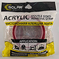 Стрічка двустороння 40мм х 2м Solar