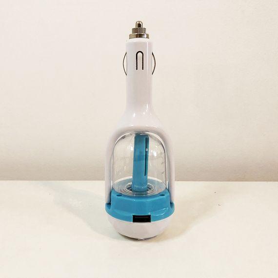 Автомобільний зволожувач повітря Car Charger Humidifier 2 в 1 від прикурювача голубий