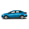 Заглушка під гак Ford Focus mk3 15-18 задня хетчбек  1872237, фото 6