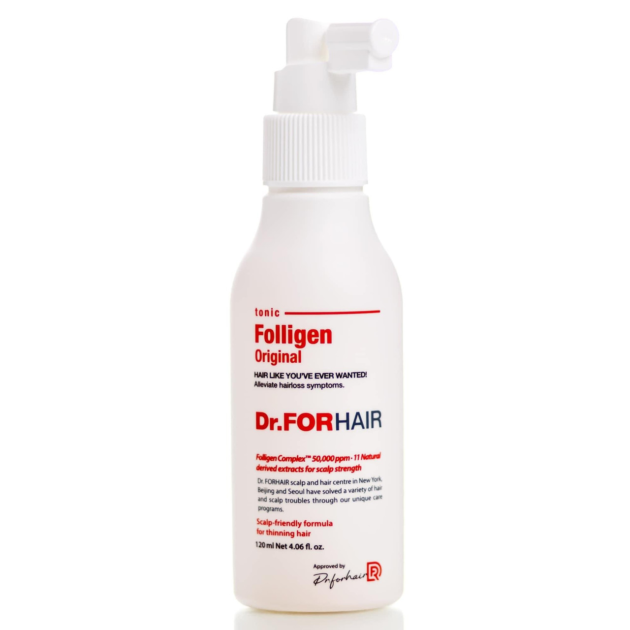 Стимулюючий тонік для росту волосся Dr.FORHAIR Folligen Tonic, 120 мл (531502)