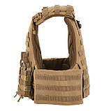 Бронежилет Modular X-1 Kiborg Койот (без підсумків), фото 2