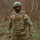 Захист шиї mod. 1 з балістичним пакетом Militex cordura USA Multicam, фото 8