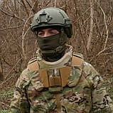 Захист шиї mod. 1 з балістичним пакетом Militex cordura USA Multicam, фото 9