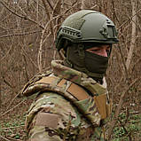 Захист шиї mod. 1 з балістичним пакетом Militex cordura USA Multicam, фото 10