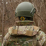 Захист шиї mod. 1 з балістичним пакетом Militex cordura USA Multicam, фото 11