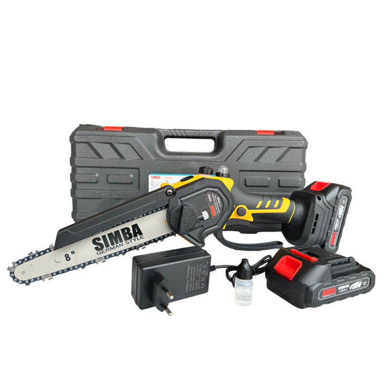 Акумуляторна ланцюгова міні пила Simba SA-005