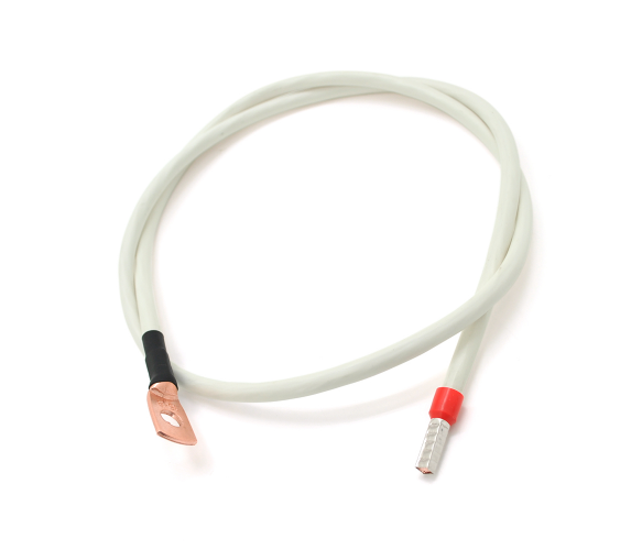 Кабель для під'єднання АКБ довжина 200 см, дріт мідний ПВ-3 Одесакабель, 16 мм2 клема М8 (мідь) — НШВІ