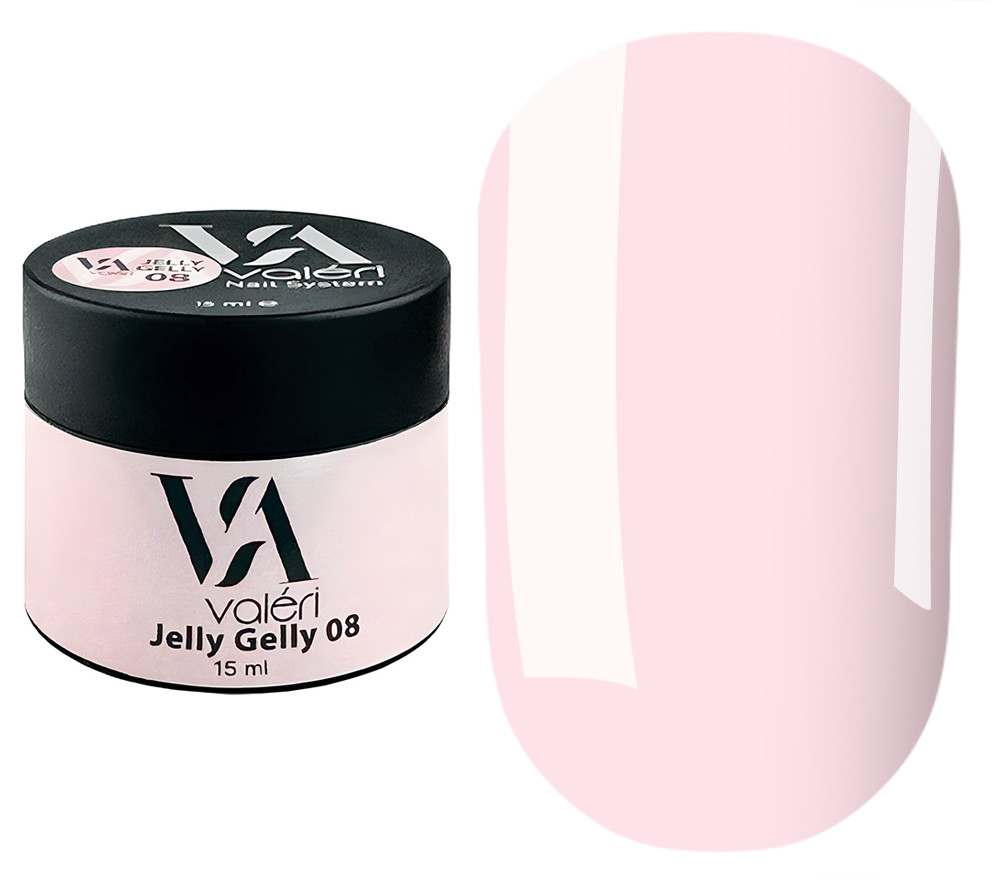 Гель-желе Valeri Jelly Gelly, 15 мл No008, рожевий