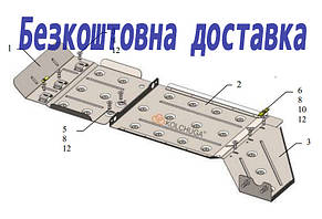 Захист двигуна Dodge Ram 1500 (2018-) (Захист двигуна Додж Рам 1500) Кольчуга