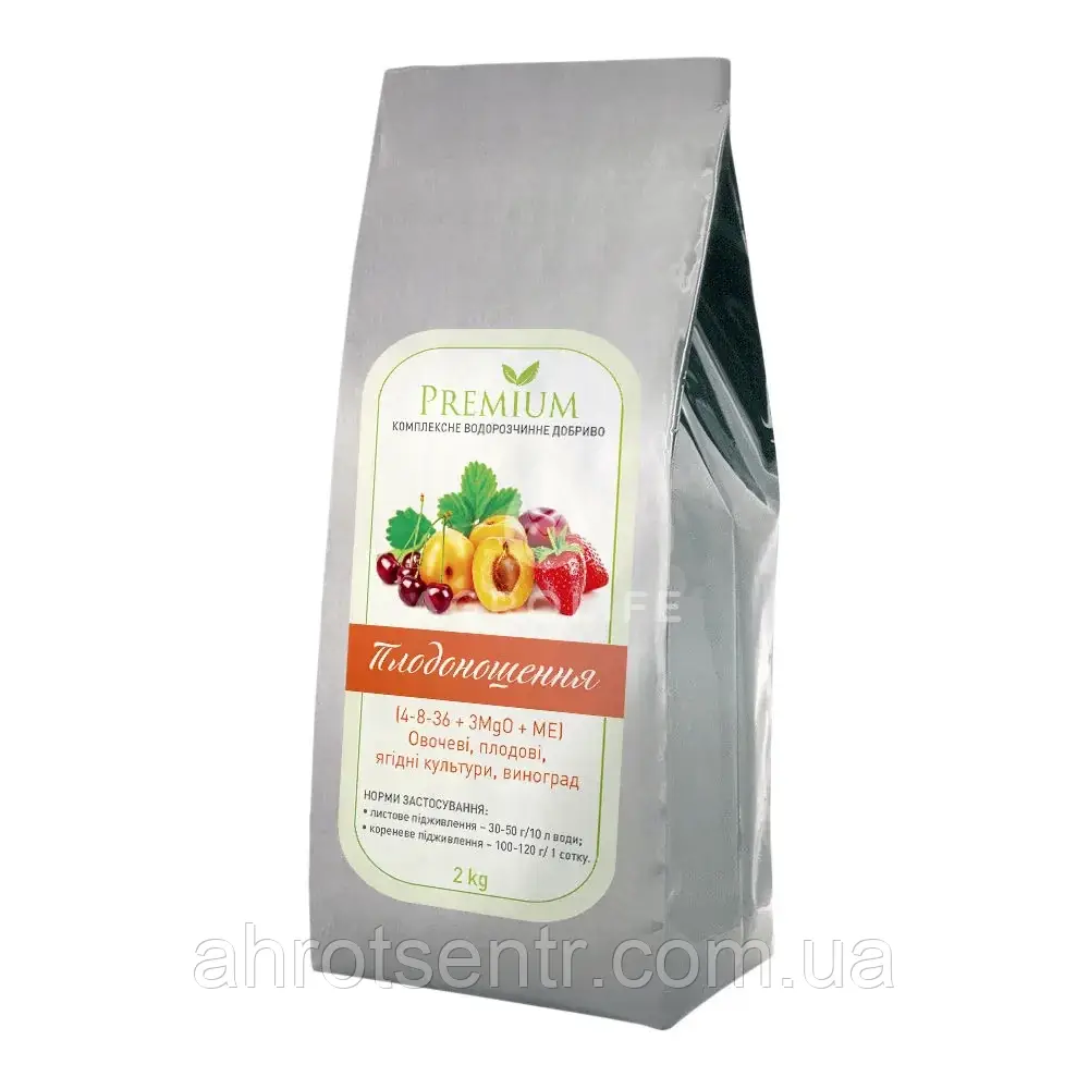 Добриво Преміум / Premium Плодоношення 4-8-36 + 3MgO + МЕ 2 кг Seto Туреччина, фото 1