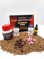 Методний пеллетс, флет метод мікс Red Robin red (Червоний Робін ред) Premium Carp Dream 5 в 1