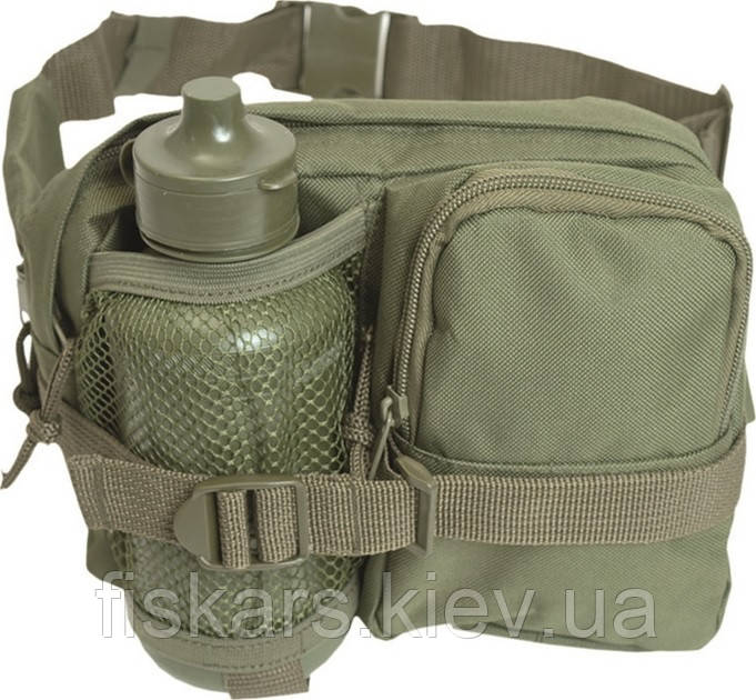 Сумка поясна з флягою Mil-Tec Olive Drab (13511001)