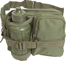 Сумка поясна з флягою Mil-Tec Olive Drab (13511001)