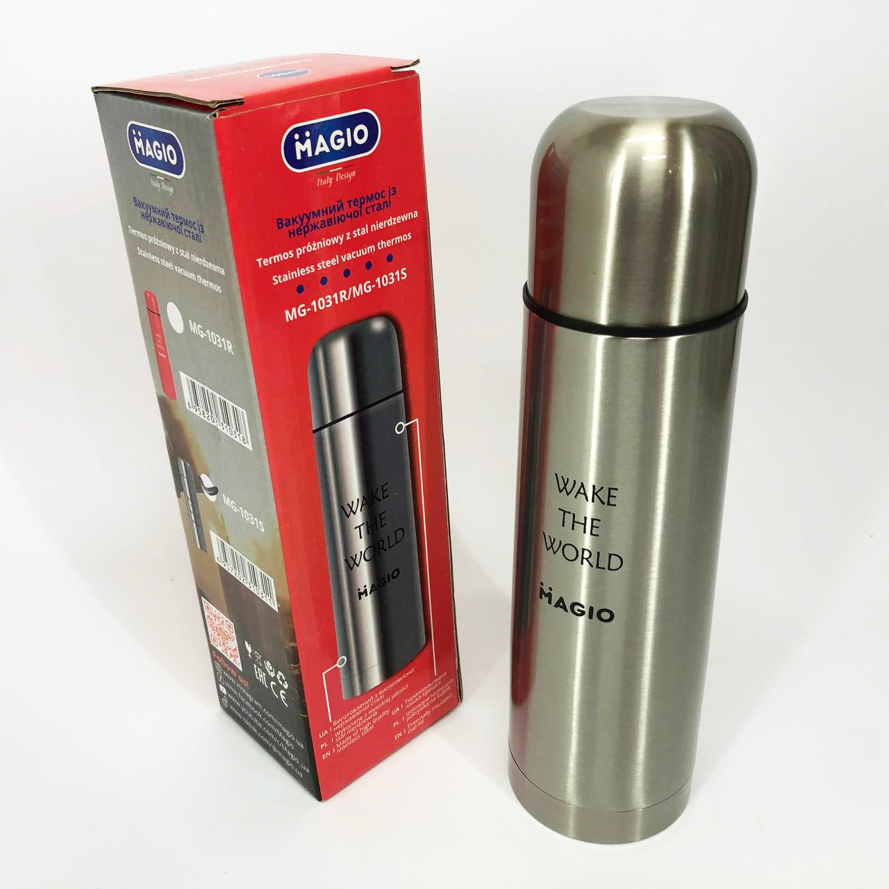 Фляга для пікніка MAGIO MG-1031S 0.5 л, Хороший термос для чаю, Якісний термос HN-632 для дому